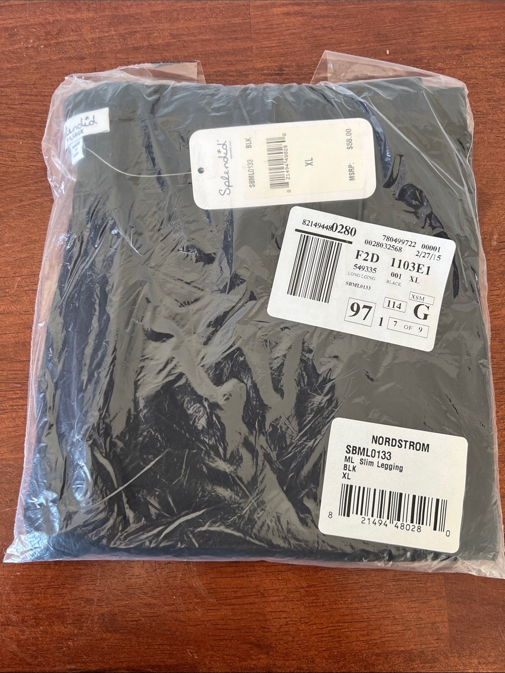 Splendid Black Slim Legging NWT - Picture 2 of 3